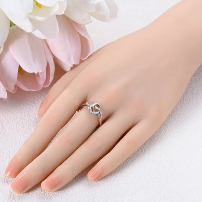 Original 925 Sterling Silver Ring Sun Star Moon Love Bowknot Sunflower Ring For Women Wedding Anniversary Ring Jewelry Gift