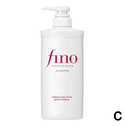 Fino Shampoo/Conditioner/Premium Touch Hair Mask, Repair Damaged Hair Oil Control Smooth Frizzy Hair for Silky, Voluminous Locks