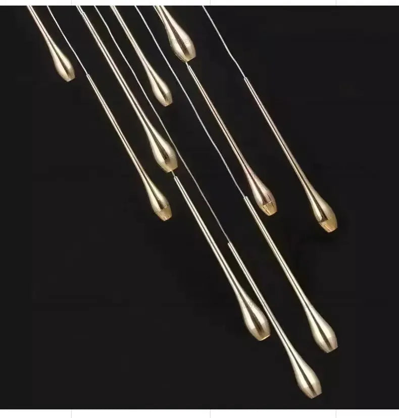 Minimalist LED Chandelier Luxurious Modern Living Room Lighting Duplex Attic Home Decoration Dining Room Staircase Pendant Light