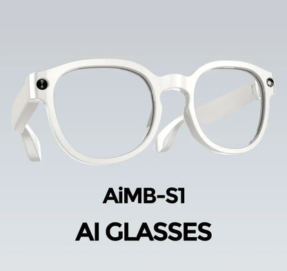 4K AI Smart Glasses with Camera, Anti-Shake Video Recording & WiFi Transmission, Real-Time Translation Smart Glasses