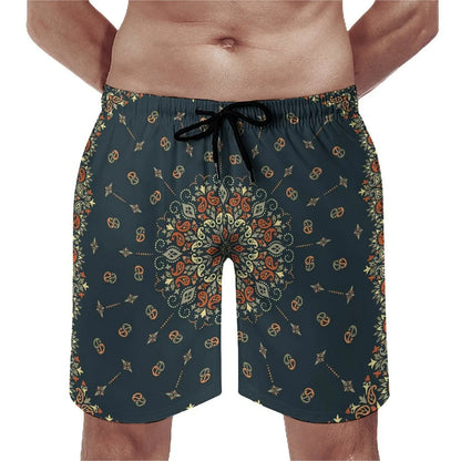 Customizable Bandana Beach Couple Swimsuits Men Casual Beach Pants Women Bikinis Brand New Design