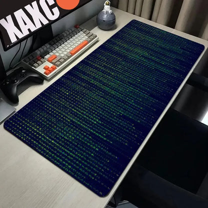 Hacker mouse pad game player mouse pad rubber non-slip table mat game accessories computer professional keyboard pad oversized