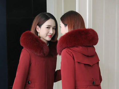100% Real Fox Fur Collar Winter removable fur Hood Trims Warm Furry Decor Shawls for Coat Parkas Luxury Female fur Scarf