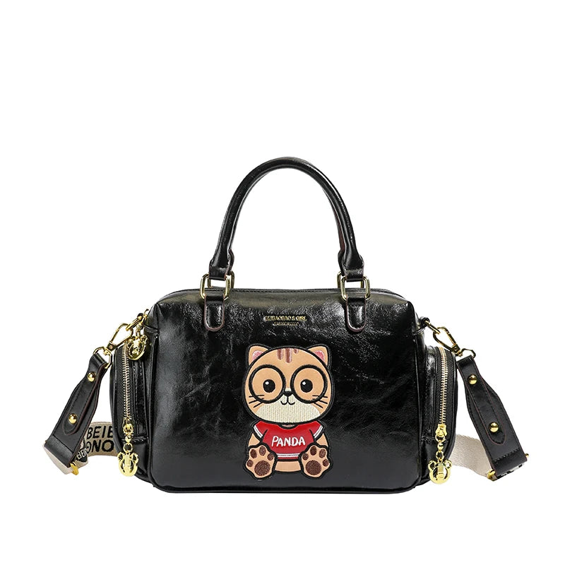 Fashion Luxury Brand Ladies Shoulder Bag Cartoon Bear Women's Crossbody Bag High Quality Tote Bag Waterproof Women's Hanbags