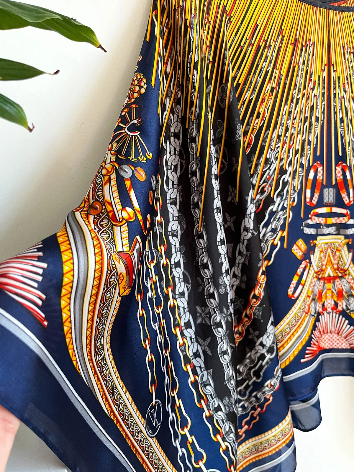 Women's Bohemia Print Chiffon Shawl Summer Beach Sexy Fashion Smock Bikini Cover up Loose Blouse Comfortable Sunscreen Poncho