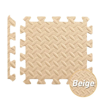 1-20PCS Soft Foam Interlocking Carpet Tiles - Non-Slip Puzzle Floor Mats Ideal for Home Gym and Baby Playroom  Rugs for Bedroom