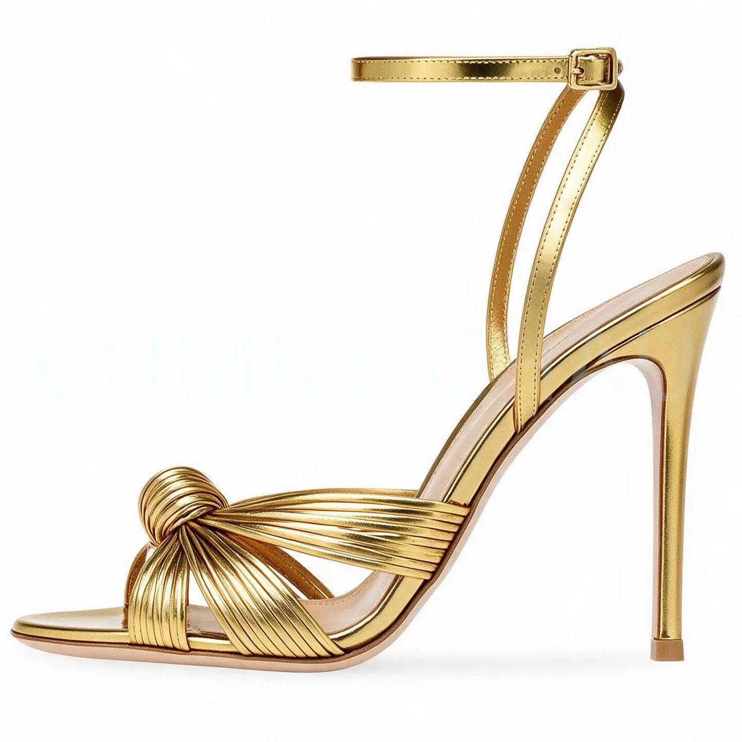 【Measure Your Feet Length Before Order】Strappr Luxury Sandals Elegant Women's Designer Ladies High Heeled Wedding Shoes 7-I-SL-3