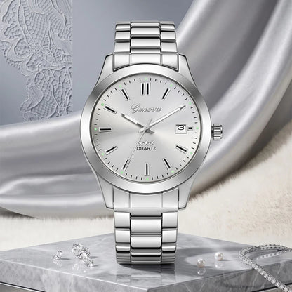 1Pcs Unisex Jewelry Watch Women's Wristwatch Accessories Silver Fashion Business Elegant Classic Exquisite Retro Light Luxury Y2K Party Gathering Daily Wear Birthday Holiday Gift Travel Vacation Music Festival Perfect Gift
