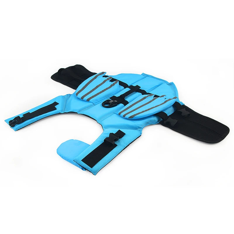 Dog Vest Summer Pet Life Jacket Swimwear Pet Clothes Swim Suit With Reflective Wing