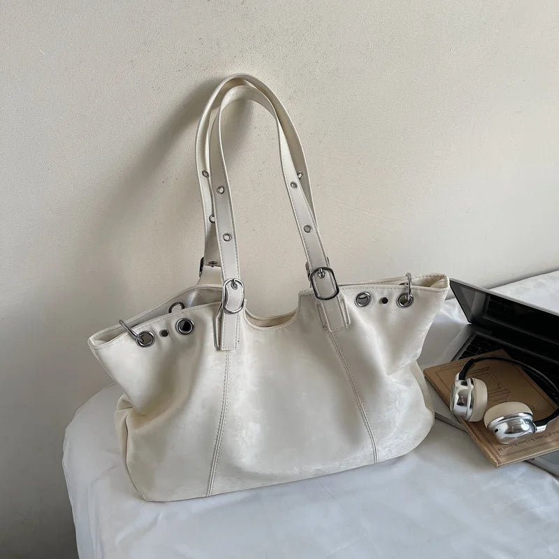Vintage Big Bags For Women Handbags Top-handle Handbag Fashion Satchel Dumpling Pack Tote Shoulder Bag Hobos Large Purse Bolsa