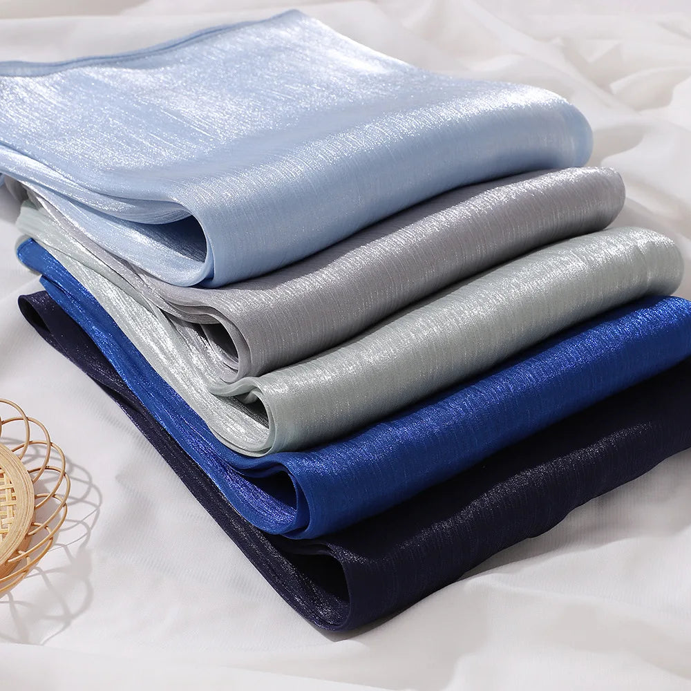 Premium Chiffon Hijabs For Woman Soft Long Turban Veil Scarves Muslim Hijab Shawls Islam Women Head Wraps Accessoires Ramadan
