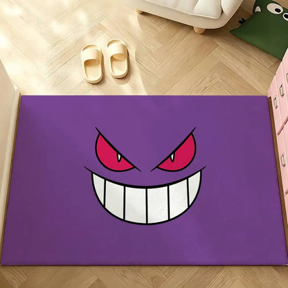 Anime Cute G-Gengar Carpet Bathroom Anti-slip Mat Door Mat Home Decoration Mat Entrance Door Mat Scratch-resistant Door Mat