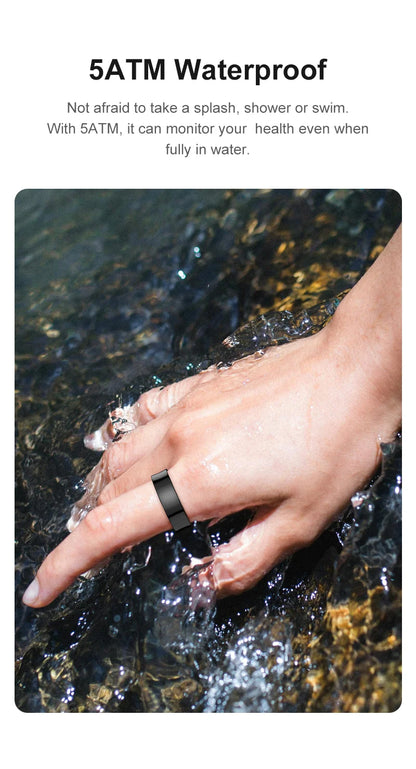 2026 Smart Ring R09 5ATM Waterproof Smartring for Men Women Heart Rate Skin Temperature Monitor Fitness Tracker For Android iOS