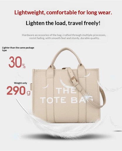 Luxury Designer Bag Tote Women Handbags Letter Shoulder Bags Brands Soft PU Shopper Purses Crossbody Bags for Women Clutch