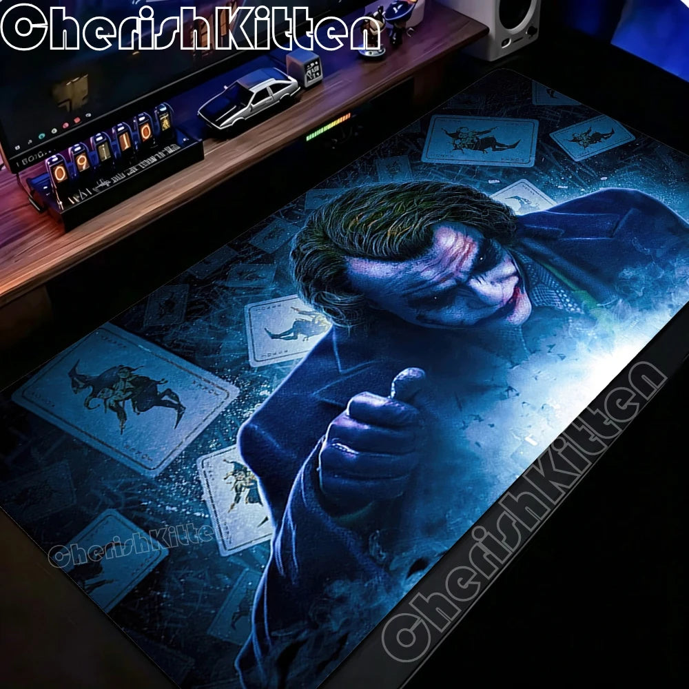 Mouse Mat Joker Mouse Pad Anti-slip Rubber Desk Mat With Lockrand Gaming Accessories Prime Gaming XL Keyboard Pad Padding Mats