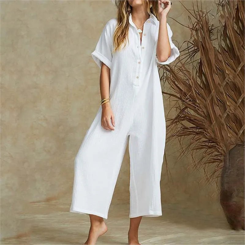 Summer Women Jumpsuits Elegant Office Lady Sexy V-neck Sleeveless Print Jumpsuits New Fashion With Belt Vest Playsuit Streetwear