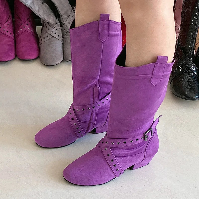 Customized Heel Practice Boots Half Boots Line Dance Boots Soft Suede Bottom Ballroom Party Dance Shoes Black Boots Dancing