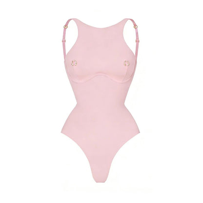 2026 2Pcs Sexy Women One Piece Swimsuit Female Swimwear Solid Biquini High Cut Monokini Push Up Swim Suits Bathingsuit Beachwear