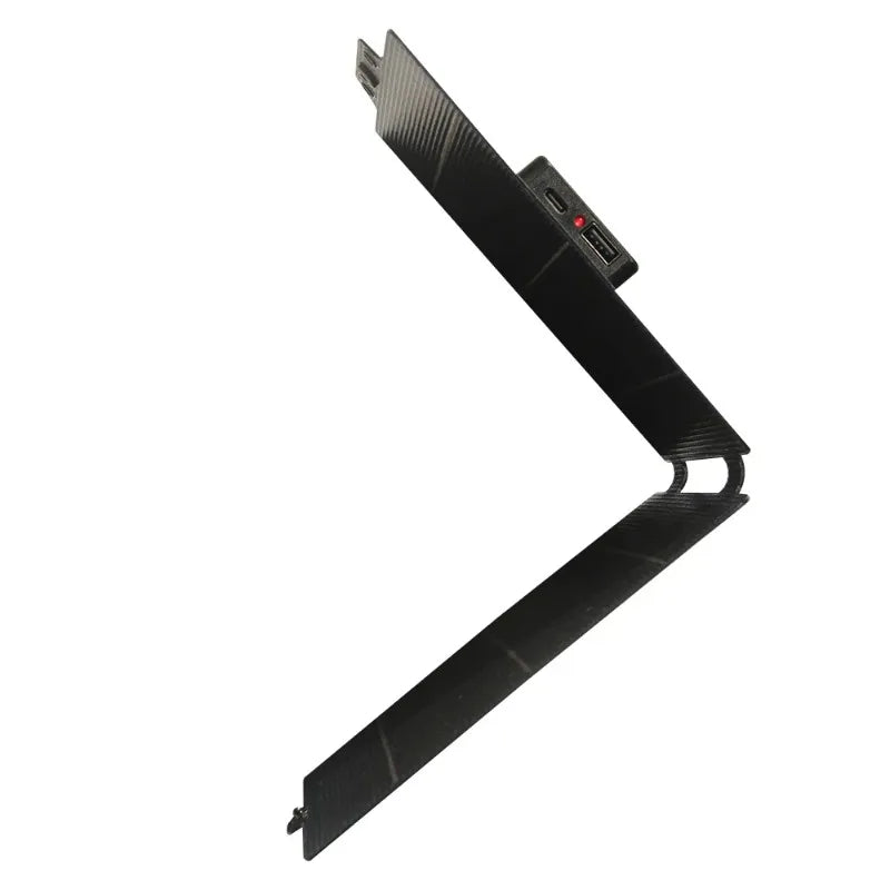 5V 10W ETFE Portable Foldable Solar Charge Panel USB/Type-C Output Foldable Solar Bag Fast Charging for Power Bank Phone Charge