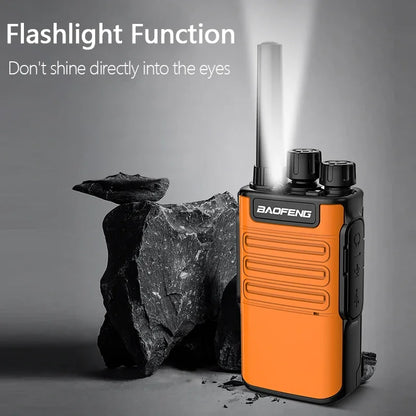 Baofeng Mini Walkie Talkie Handheld BF-V8 BFV8 Gray Green Orange Intercom UHF HF Transceiver Walkie Talkie 10 KM