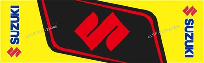 Suzuki Motorsports Carpet Garage Mat Racing Cool Motorcycle Display Electric Bike Mat Entrance Doormat Bedroom Home Decoration