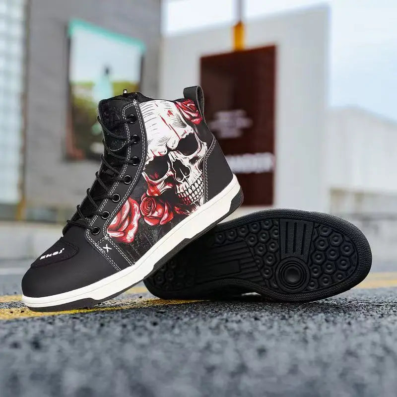Motorcycle Boots Motos Riders Protective Boots Waterproof Non-slip Motocross Mountain Racing Shoes Casual Shoes Botas Para Moto