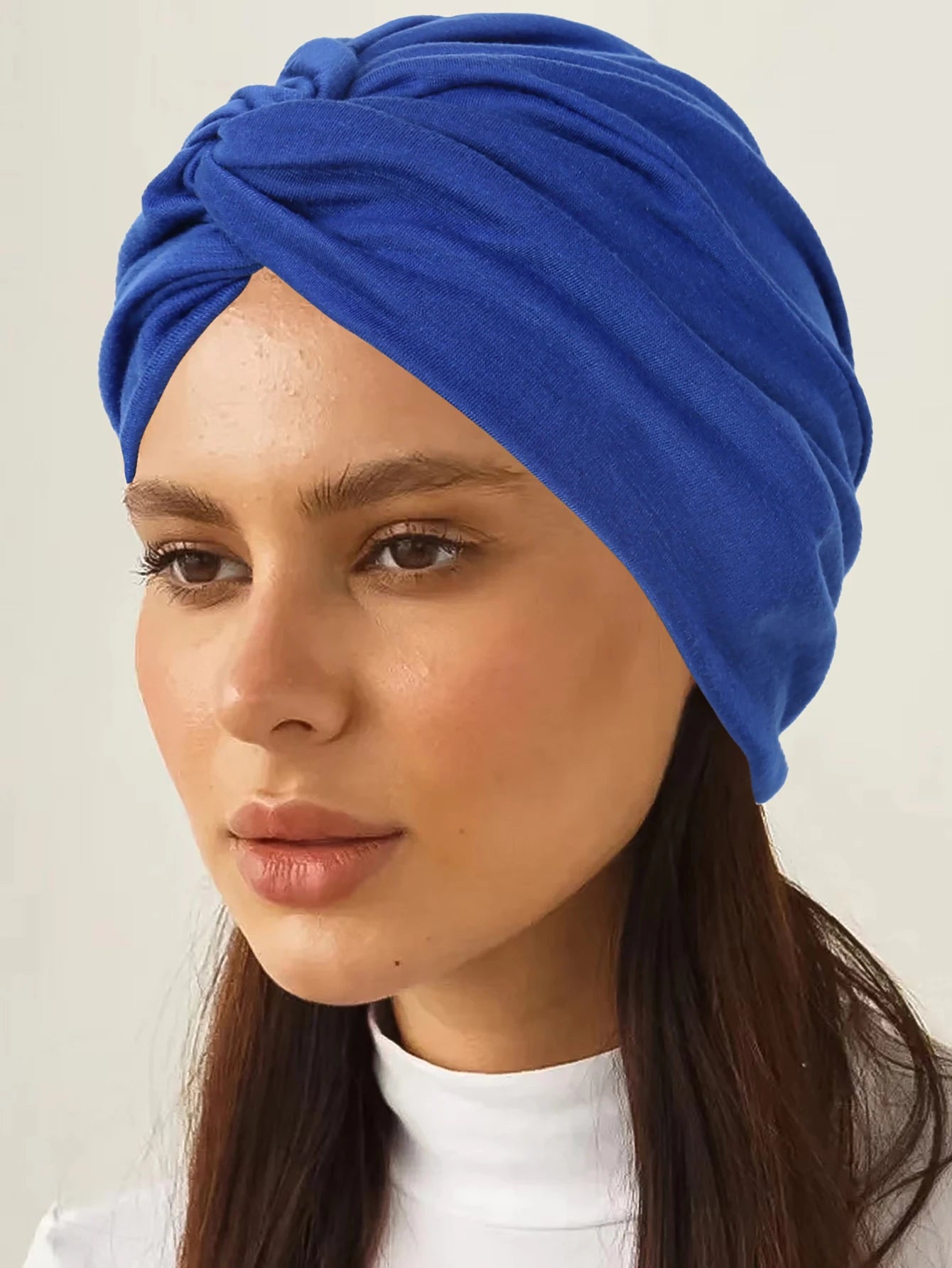2026 New Soft Strech Ramadan Muslim Hijab Caps Fashion Headwear Women's Headscarf Solid Color Hair Care Turban Bonnet