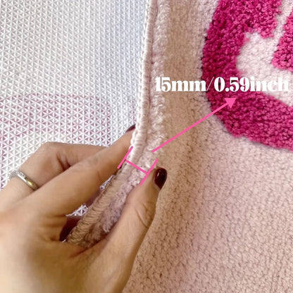 Get Naked Bath Mat Cute Bathroom Rugs Non Slip Microfiber Bath Rugs Funny Bathroom Decor for Apartment Pink Bath Mat for Bathtub