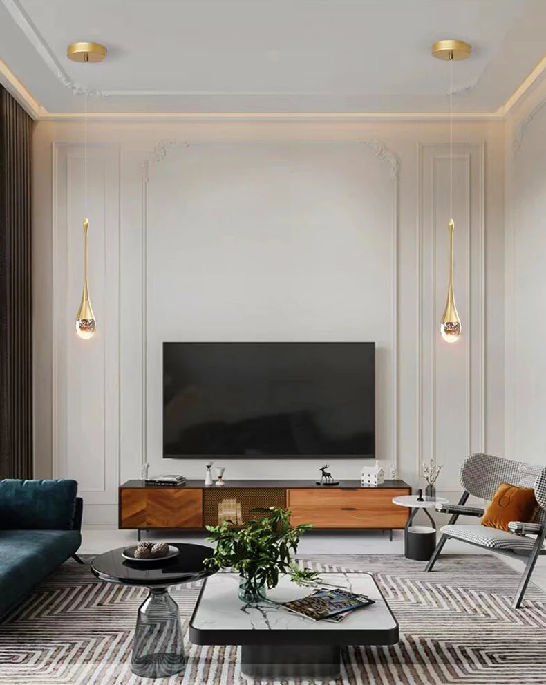 1 PC Modern home decor led lights Bedroom lamp bedside pendant light lamps led Chandeliers hanging light indoor lighting