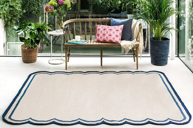 Minimalist Irregular Living Room Decoration Carpet Creative Rugs for Bedroom Large Area Baby Crawling Mat Cloakroom Plush Rug