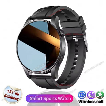 New Watch 5 Pro for Men Smart Watch Bluetooth Call Sports Fitness Men's Wristwatch Heart Rate Monitor Waterproof Smartwatch Hw12
