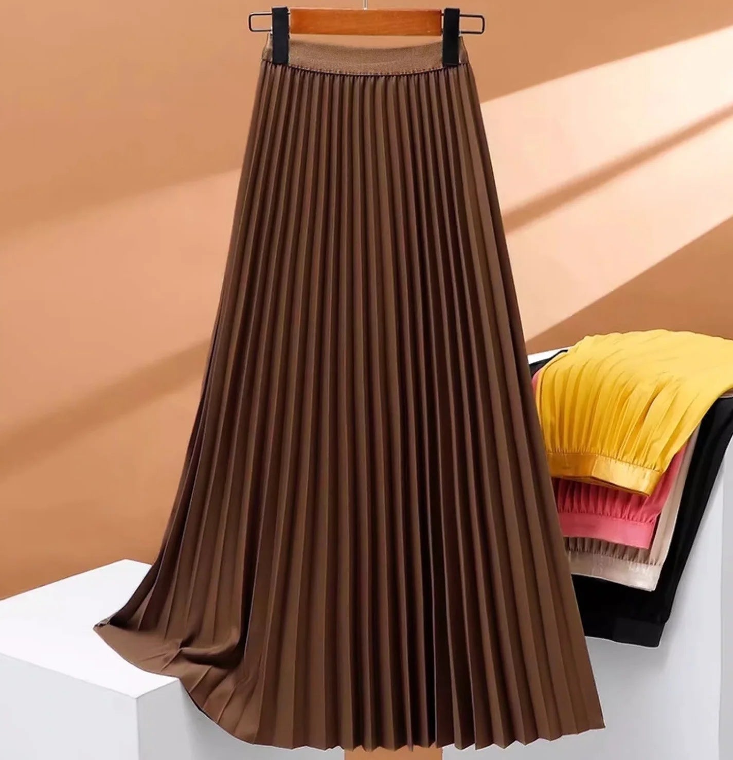 Fashion Elegant Pleated Skirt for Women Faldas Vintage Saias Party Goth Skirts Ropa Mujer Casual Jupe Femme Harajuku Streetwear