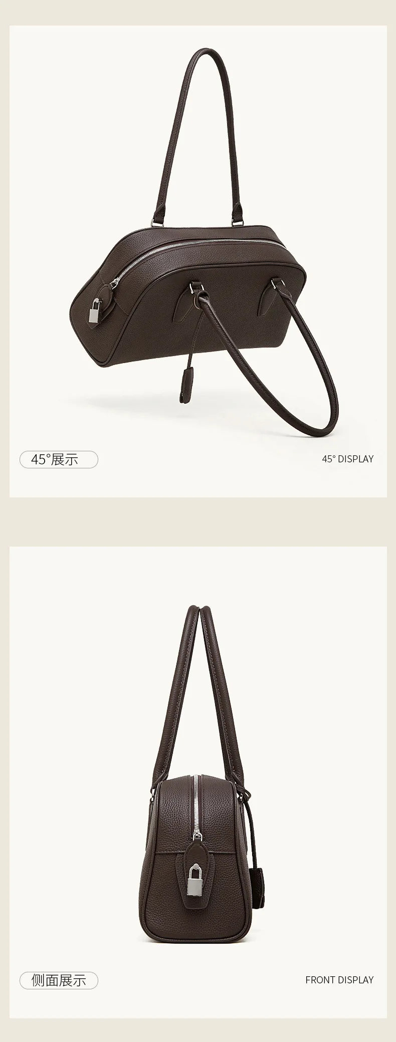 Women's Luxury Designer Handbags Genuine Leather Ladies Underarm Shoulder Bag New Fashion 2026 Cowhide Large Capacity Tote Bag