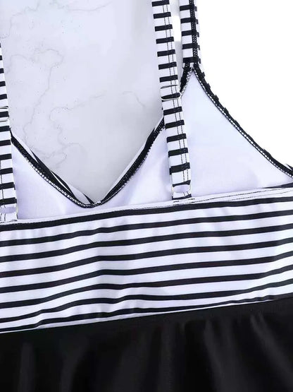 2026 Large Plus Size Swimsuit Women 2 Pieces Strappy Beach Dress Swimwear Female Bathers Bathing Swimming Swim Suit Beachwear