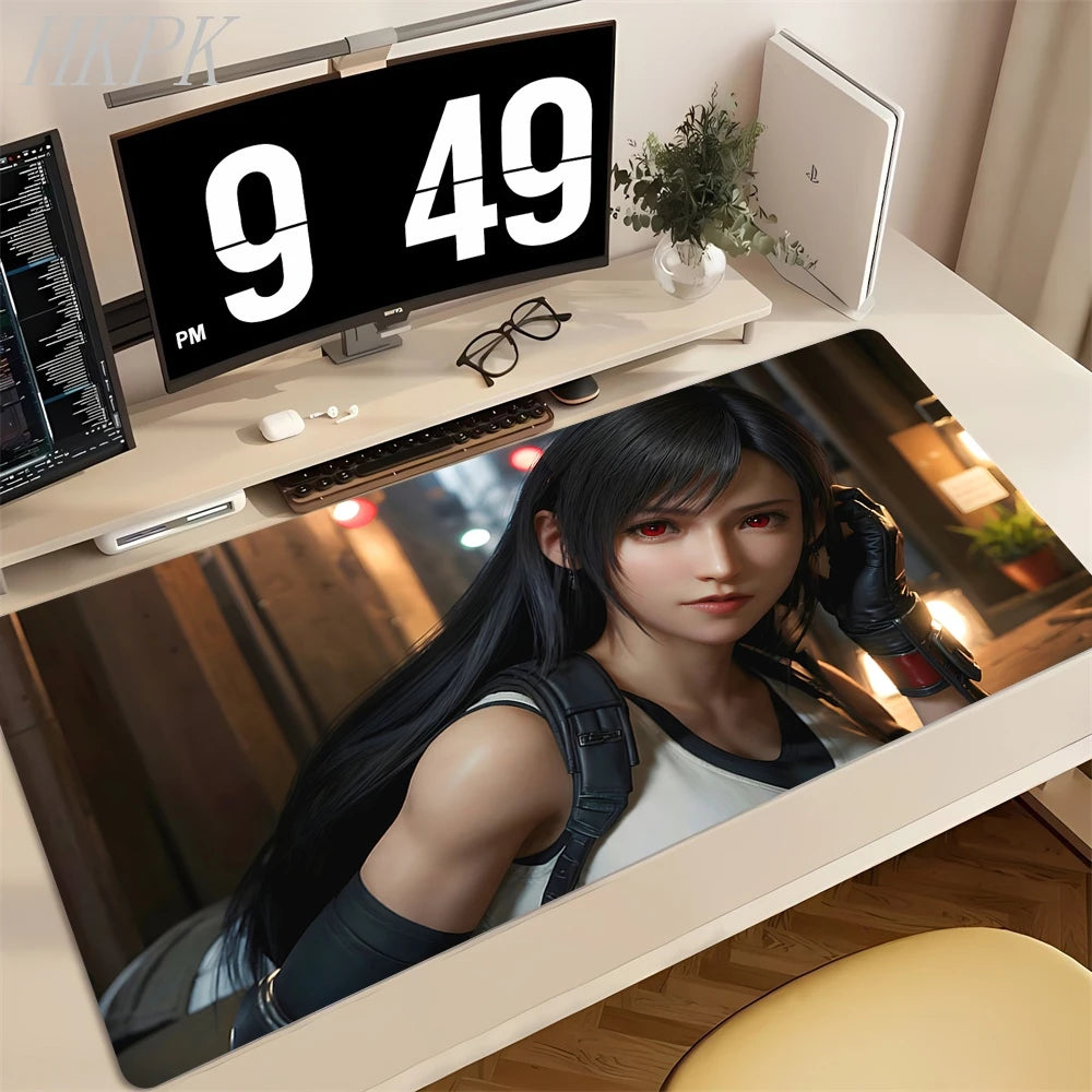 Large Game FINAL FANTASY IX Mouse Pad XXL Mouse Pad For Home Office Waterproof Deskmat Computer Mouse Pad Keyboard Mat