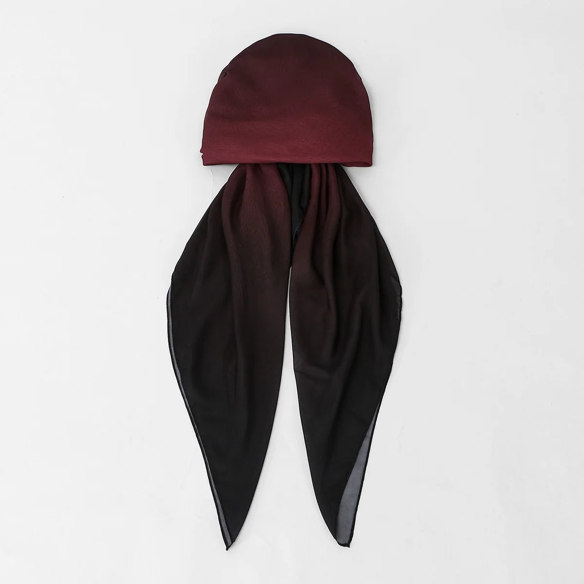 New Muslim Instant Hijab Scarf Print Turban Thick Hair Bonnet Night Cap Turban For Sleeping Elastic Hair Satin Bonnet For Sleep