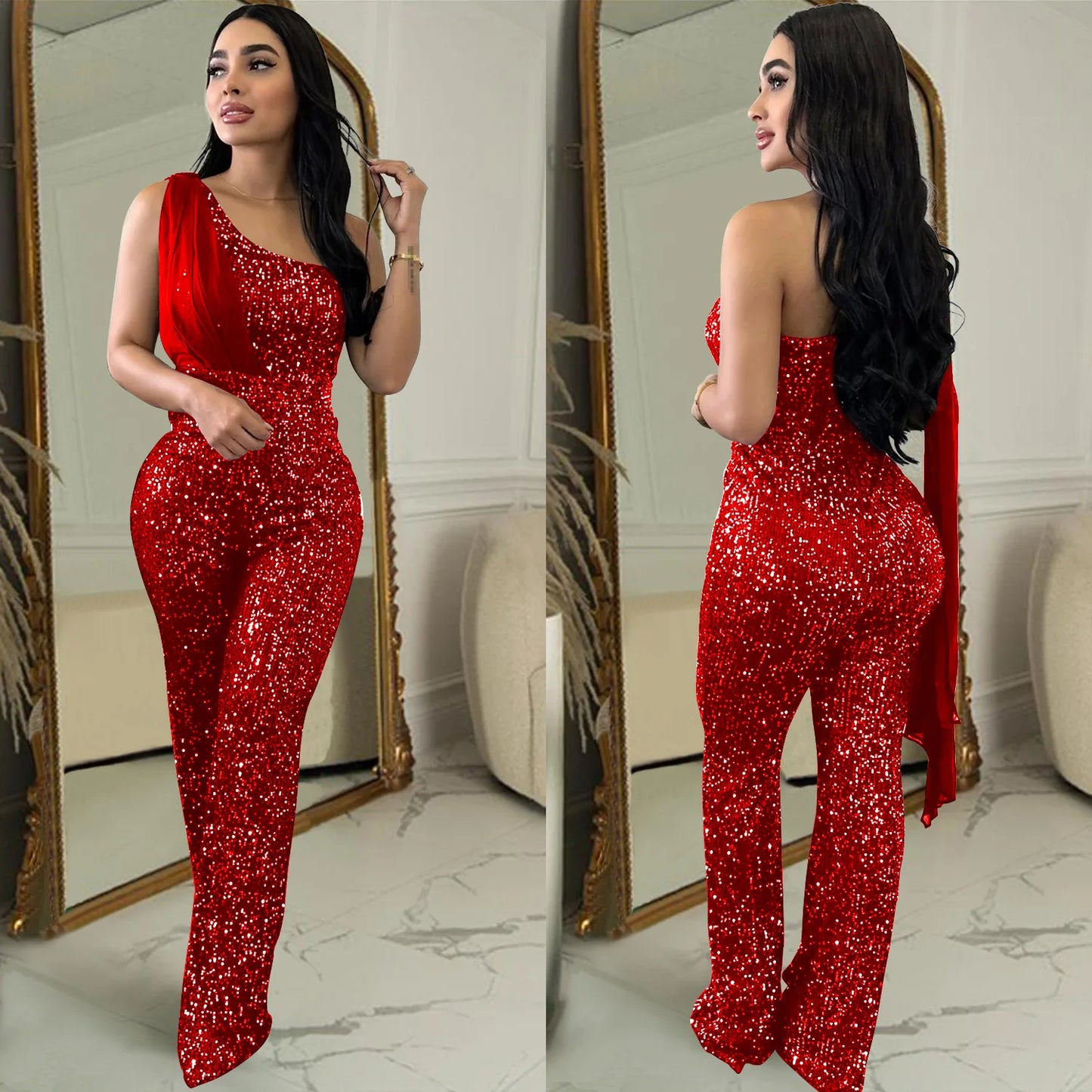 Jumpsuit Women Jumpsuits One Pieces Birthday Outfits Women Winter Outfits Club Outfit for Woman Jumpsuit 2023 High Quality