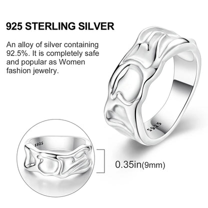 925 Sterling Silver Infinite Love Ring Original Luxury Design Zircon Finger Rings For Women High Quality Wedding Jewelry Gift