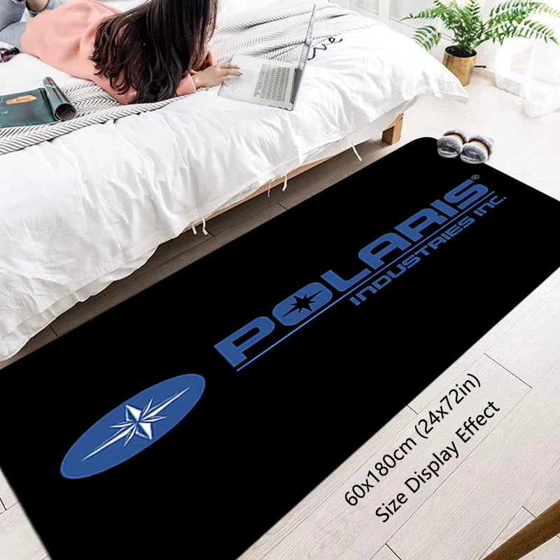 Entrance Doormat Balcony Rugs Living Room Carpet Polaris Motorcycle Foot Mats Bath Rug Floor Mat Ideal Gift Non-slip Home Decor