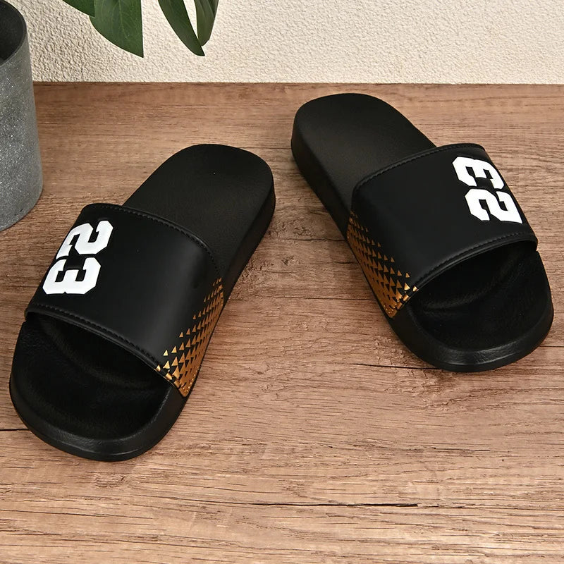 Mens Shoes Summer New Men Casual Sports Slippers For Men Wear EVA Soft-Soled Indoor Sandals Male Flip-Flops Comfortable Slippers