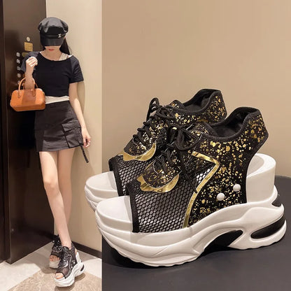 Platform Shoes Woman Sandal Roman Women Sports Sandals Fashion Sneakers Comfortable Wedge Luxury Designer Elegant Summer 2026