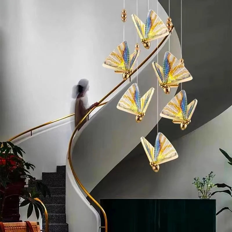 Minimalist LED Chandelier Lamps for Kitchen Dinning Room LED Pendant Lights Pendant Lamps for Foyer Corridor TV Background