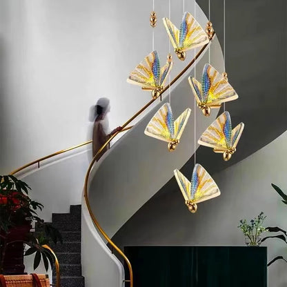 Minimalist LED Chandelier Lamps for Kitchen Dinning Room LED Pendant Lights Pendant Lamps for Foyer Corridor TV Background