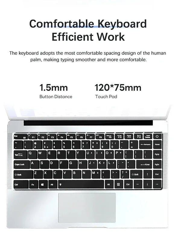 2026 Laptop Core I7 9850H A3950 Portable Laptops Windows 11 Pro 16GB RAM 1TB SSD 1920*1080 HD PC Gaming Computer Notebook Gamer