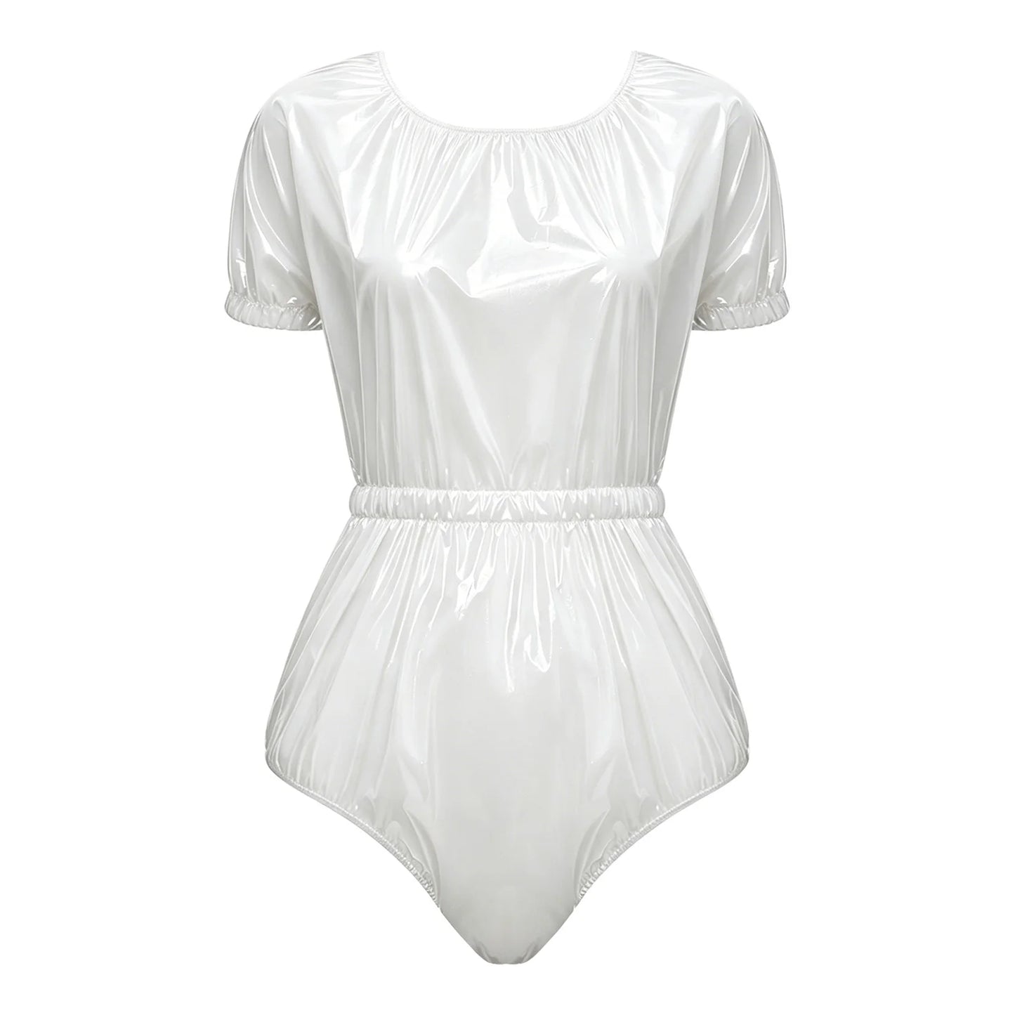 Women Men Washable Diaper Cover Sleeveless Waterproof Bodysuit Swimwear Clubwear Elderly Alzheimer Bedridden Adaptive Clothing