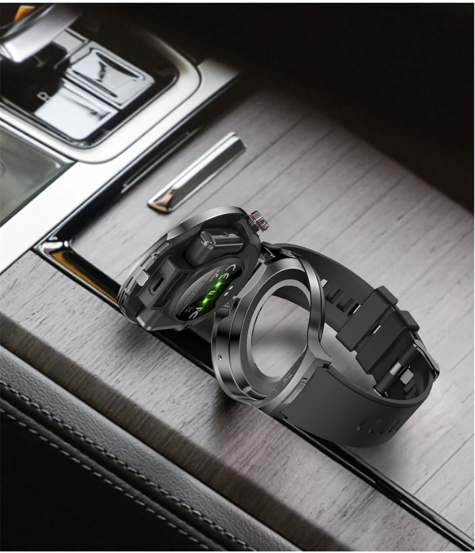 2026 New TWS 2 in 1 Smart Watch with Earbuds Bluetooth Call Earphone Smartwatch Men Women Heart Rate Monitor Sport Music Watches