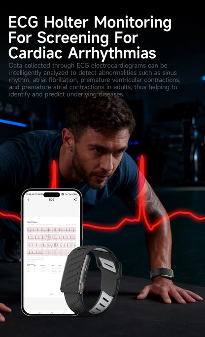 Screenless Smart Bracelet IP68 Waterproof Fitness Tracker Call Reminder 120+ Sport Modes Heart rate Wristband For Men Women