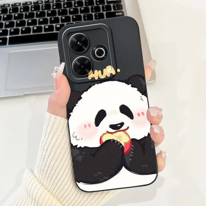 Casing For Redmi 13 Case 13 5G Cute Cat Fashion Luxury Flowers Silicone Shockproof Back Cover For Redmi 13 5G Phone Case Bumper