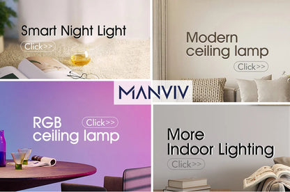 50CM Large Ceiling Lamp Smart APP/Remote Control Dimmable for Bedroom 48W Ceiling Lights AC 110/220V LED Lights for Living Room