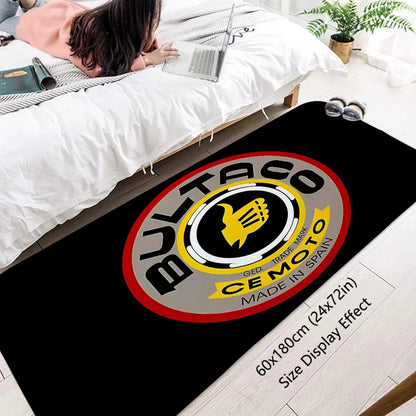 Bultacos Alpina Motorcycles Kitchen Carpet for Home Entrance Doormat Furry Mat for Hallway on the Floor Bedroom Mats Carpets